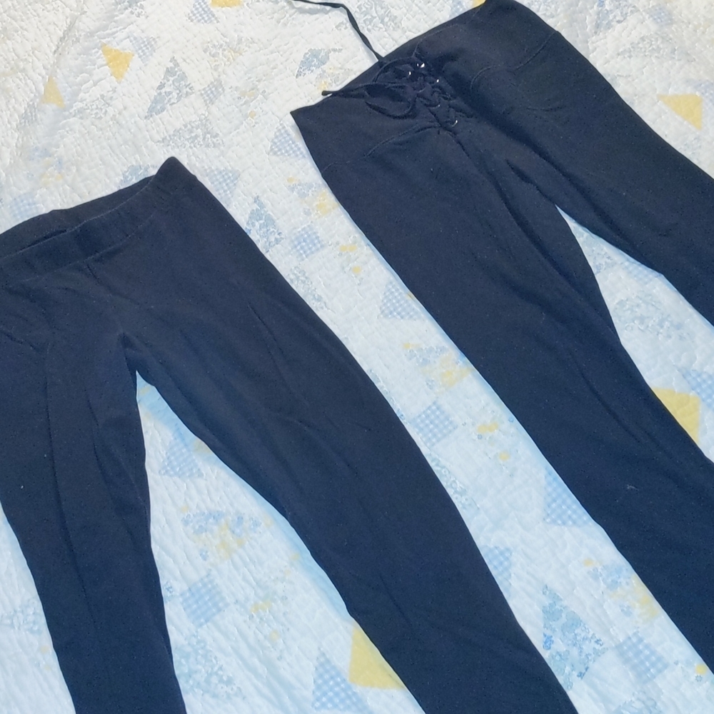 Simply Vera Wang size medium black leggings